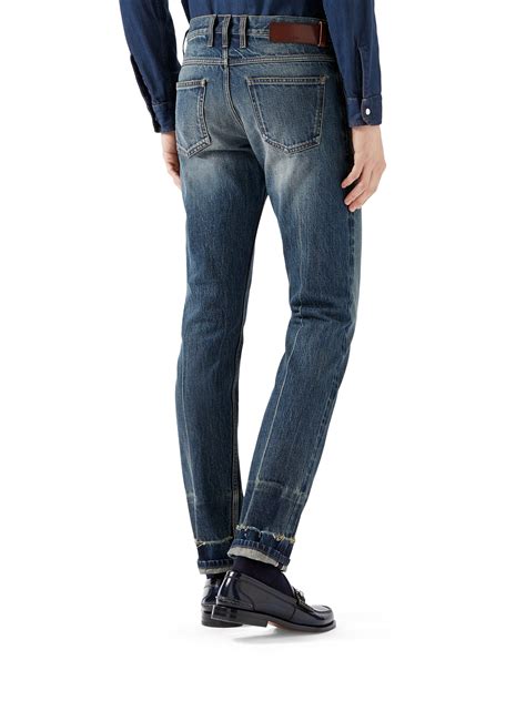 gucci mens pants|gucci jeans men sale.